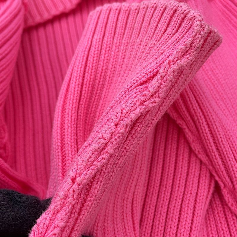 Balenciaga Knit Logo Oversize Sweater XS Top