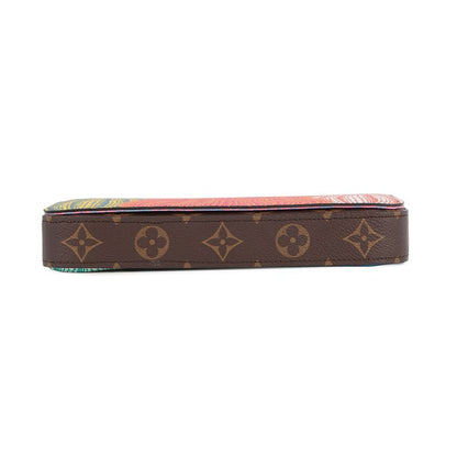 Louis Vuitton Shoulder Bag Monogram Pumpkin LV Yk Pochette Felicity Brown Multicolor