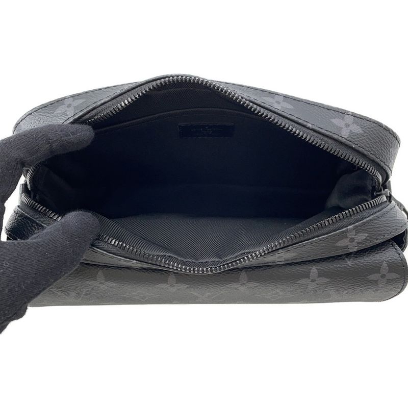 Louis Vuitton Shoulder Bag Monogram Eclipse Steamer Noir Black