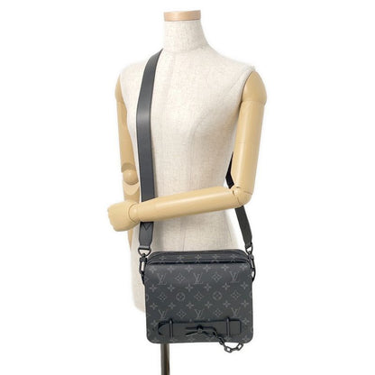 Louis Vuitton Shoulder Bag Monogram Eclipse Steamer Noir Black