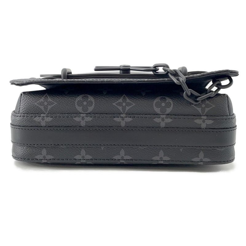 Louis Vuitton Shoulder Bag Monogram Eclipse Steamer Noir Black