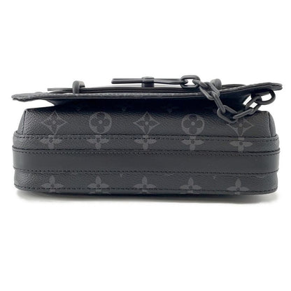 Louis Vuitton Shoulder Bag Monogram Eclipse Steamer Noir Black