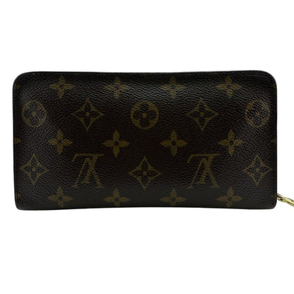 Louis Vuitton Round Zip Porte Monnaie Zip Long Wallet Brown