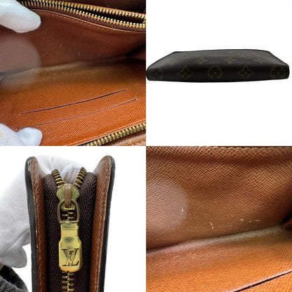 Louis Vuitton Round Zip Porte Monnaie Zip Long Wallet Brown