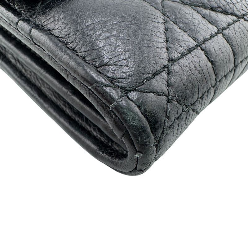 Dior Long Wallet Black