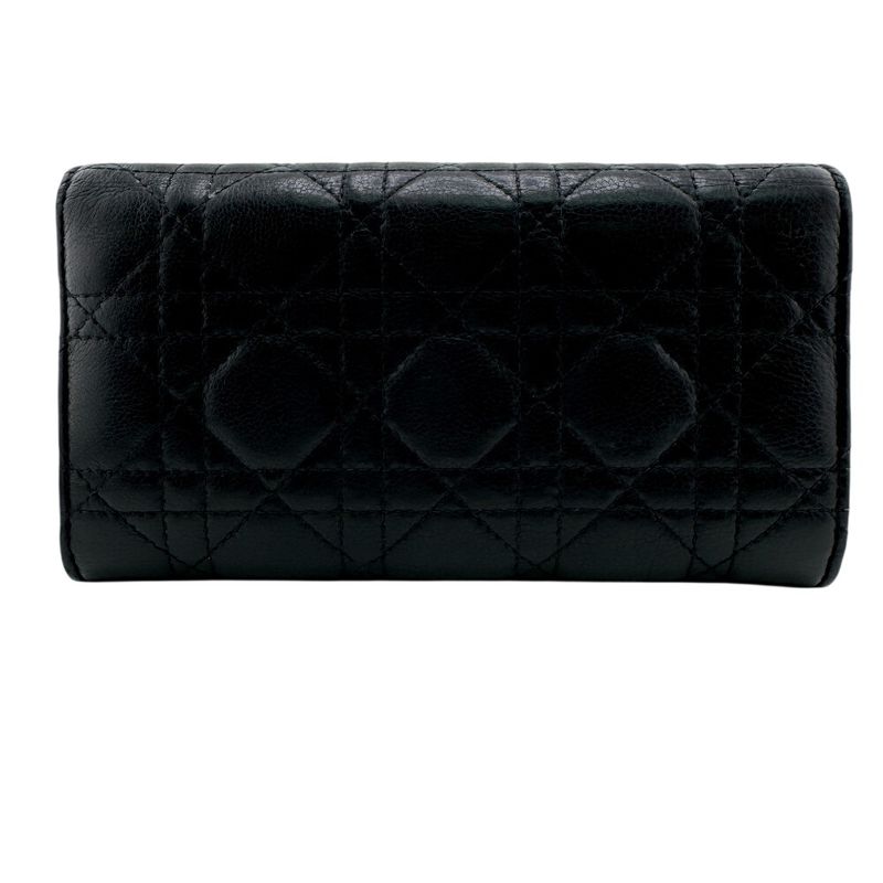 Dior Long Wallet Black