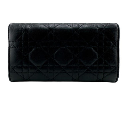 Dior Long Wallet Black