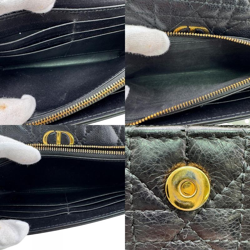 Dior Long Wallet Black