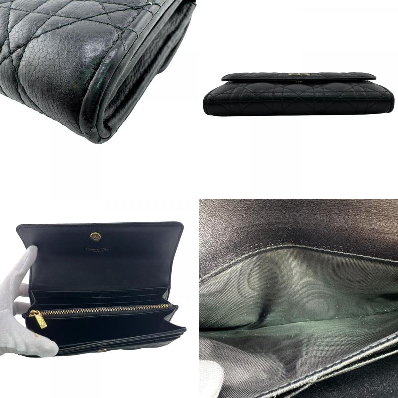 Dior Long Wallet Black