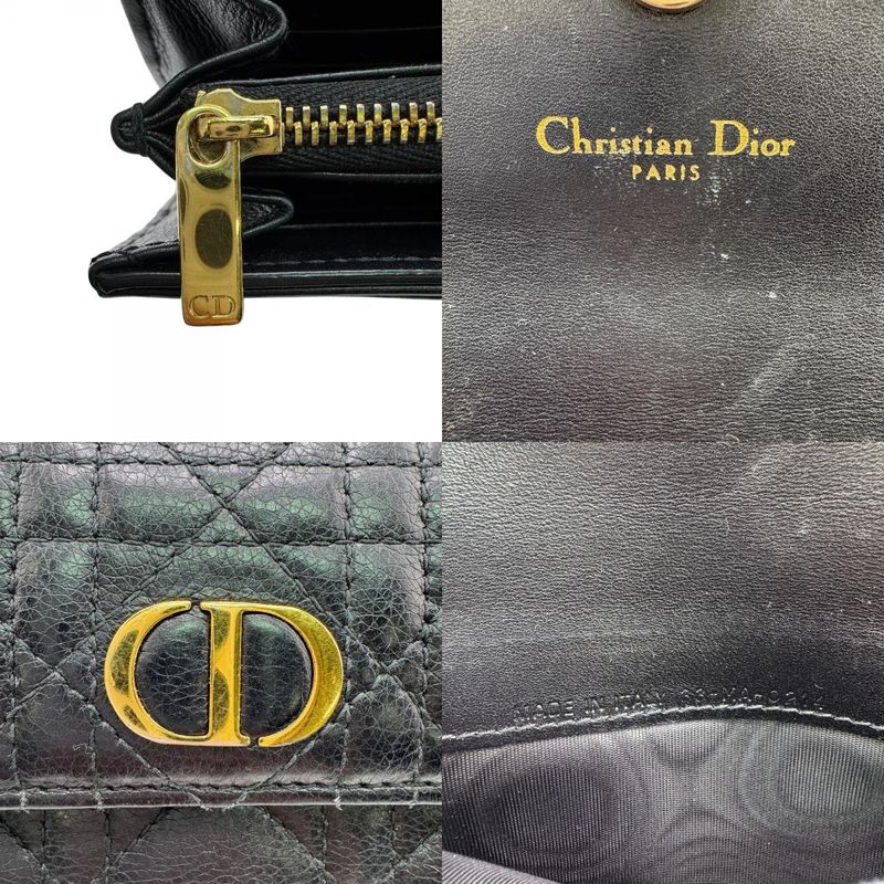 Dior Long Wallet Black