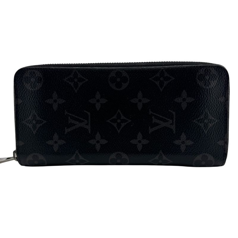 Louis Vuitton Zippy Long Wallet Vertical Black