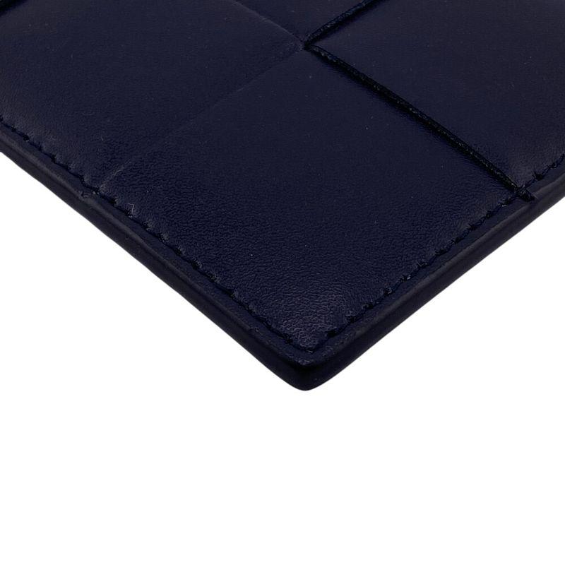 Bottega Veneta Card Case Navy