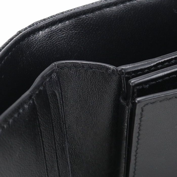 Saint Laurent Multifold Wallet Monogram Trifold Leather