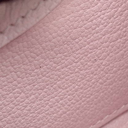 Hermes Coin Case Glenan Compact Wallet Rose Sakura Silver Swift