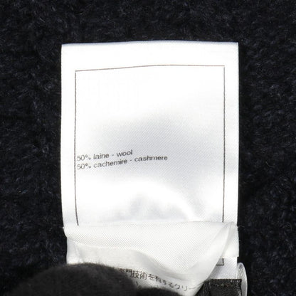 Chanel Dress CC Logo Button Wool B