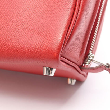 Hermes Handbag Sac Anvie 26 Rouge Garance Leather