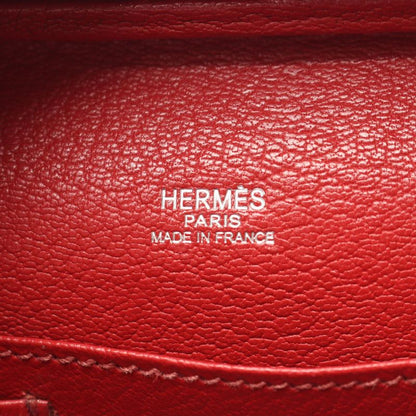 Hermes Handbag Sac Anvie 26 Rouge Garance Leather