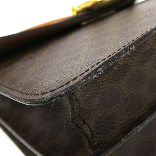 Celine Macadam Canvas Leather
