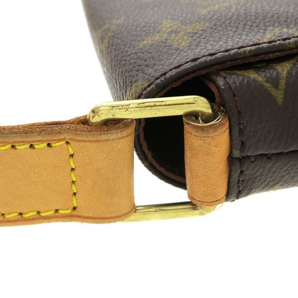 Louis Vuitton Monogram Musette Canvas Leather