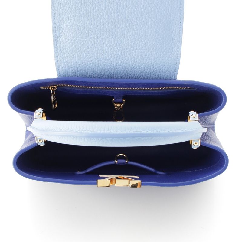 Louis Vuitton Capucines MM Taurillon Leather 2-Way Shoulder Handbag