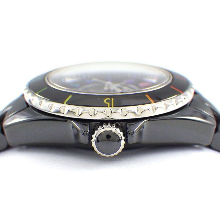 Chanel Watch Electro World Limited Pieces Multicolor Index Black