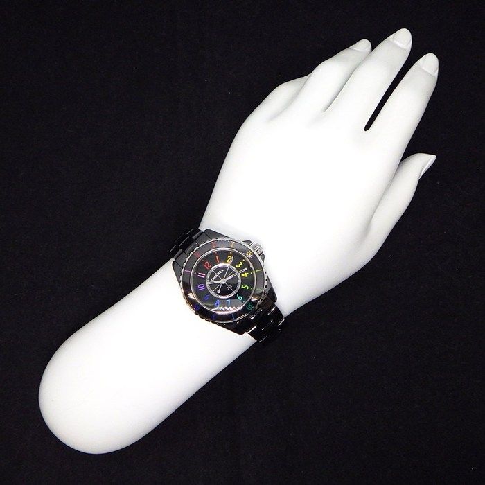Chanel Watch Electro World Limited Pieces Multicolor Index Black
