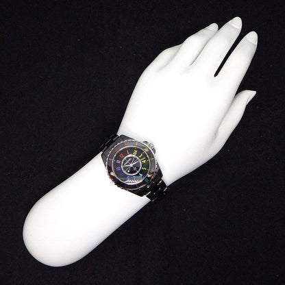 Chanel Watch Electro World Limited Pieces Multicolor Index Black