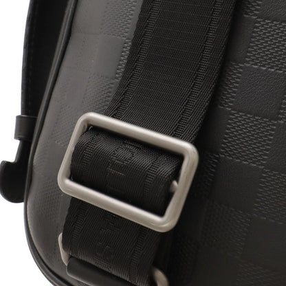 Louis Vuitton Damier Infini Ambler Body Bag 2-Way Leather Onyx Black