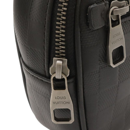 Louis Vuitton Damier Infini Ambler Body Bag 2-Way Leather Onyx Black