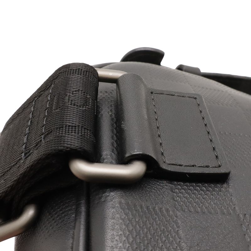 Louis Vuitton Damier Infini Ambler Body Bag 2-Way Leather Onyx Black