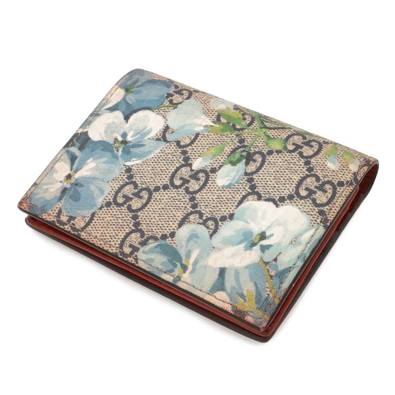 Gucci GG Blooms Supreme Floral Card Case Business Holder