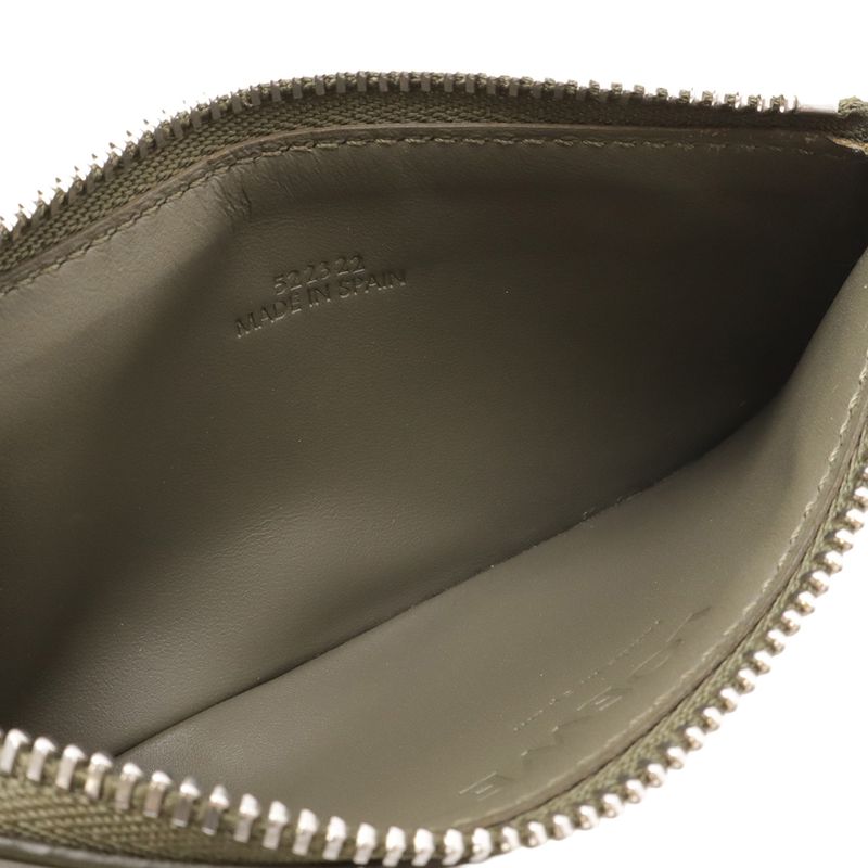 Loewe Anagram Coin Card Holder Coin Case Card Fragment L-shaped