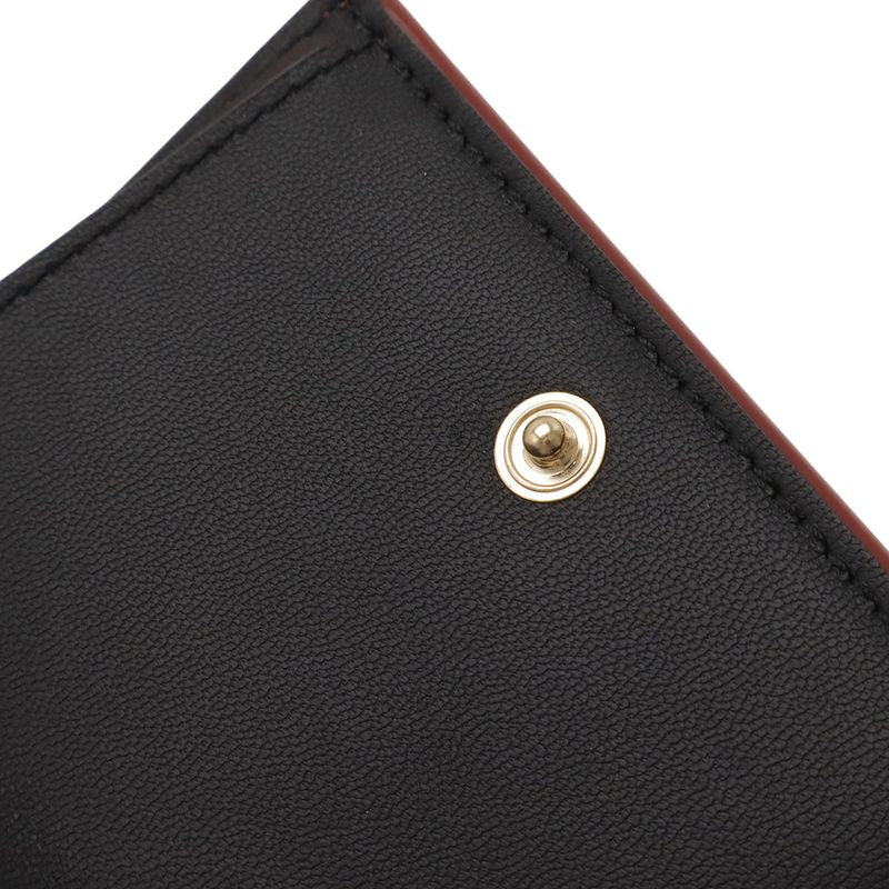 Cartier Garland de Compact Wallet Trifold Leather