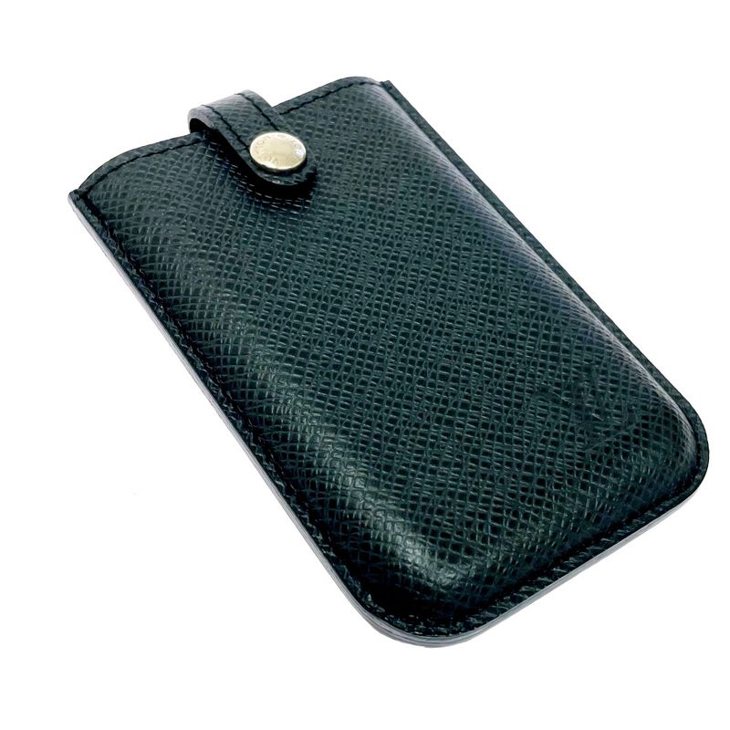 Louis Vuitton Taiga Porto Business Card Holder Black