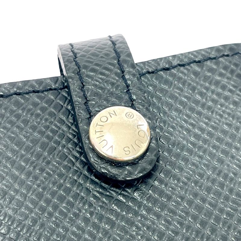 Louis Vuitton Taiga Porto Business Card Holder Black