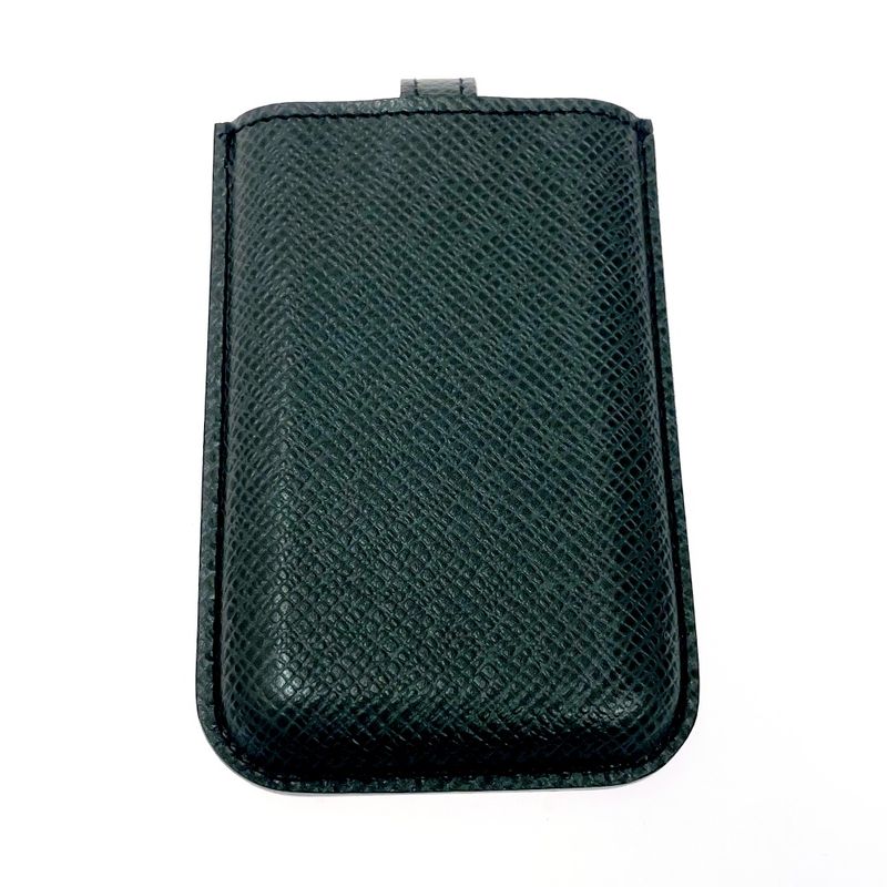 Louis Vuitton Taiga Porto Business Card Holder Black
