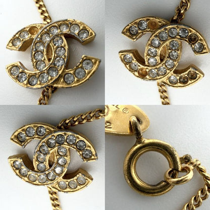 Chanel Bracelet Triple CC Logo Coco Gold