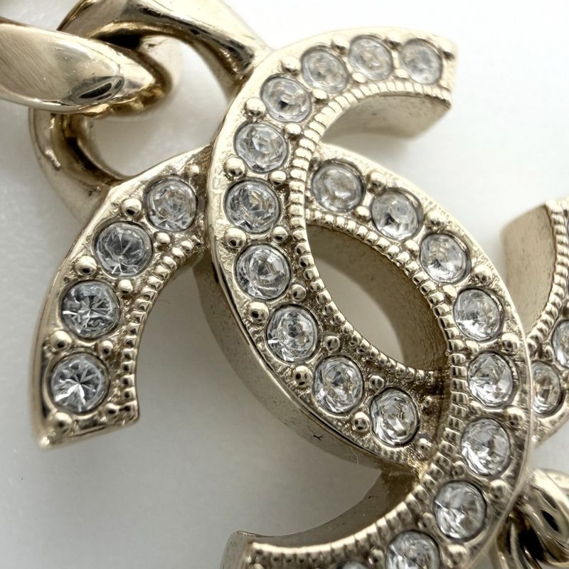 Chanel Necklace Adjuster CC Logo Choker