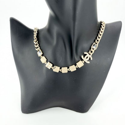 Chanel Necklace Adjuster CC Logo Choker