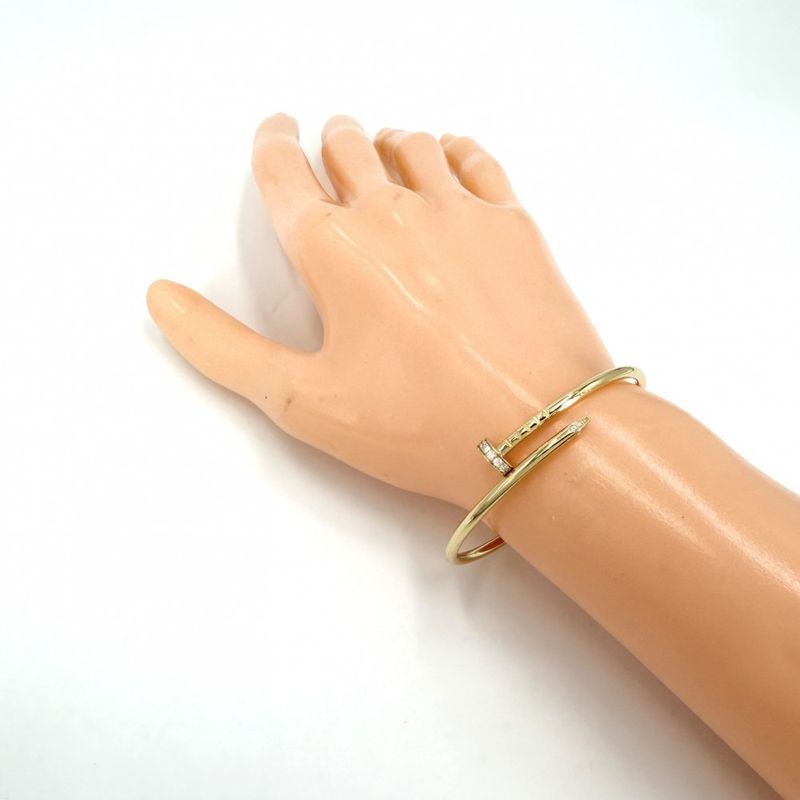 Cartier Bangle Bracelet Juste Un Clou Small Model Nail 18K