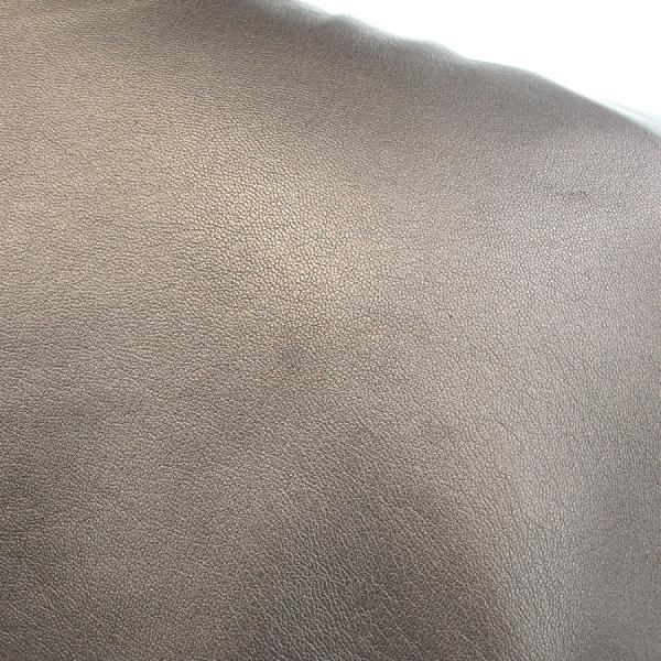 Loewe Leather Jacket Gray 38
