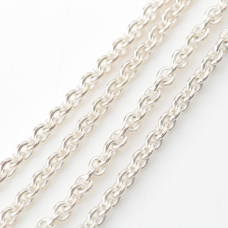 Hermes 925 Constance Amulet Necklace Silver