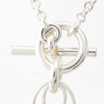 Hermes 925 Constance Amulet Necklace Silver