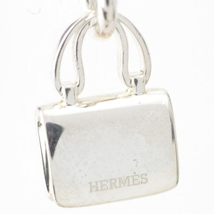 Hermes 925 Constance Amulet Necklace Silver
