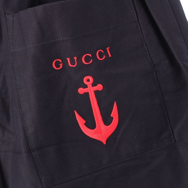 Gucci Oxford Short Pants Navy 48