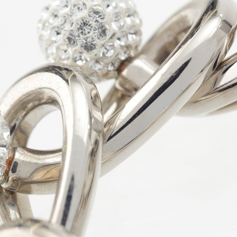 Loewe Rhinestone Bracelet Silver