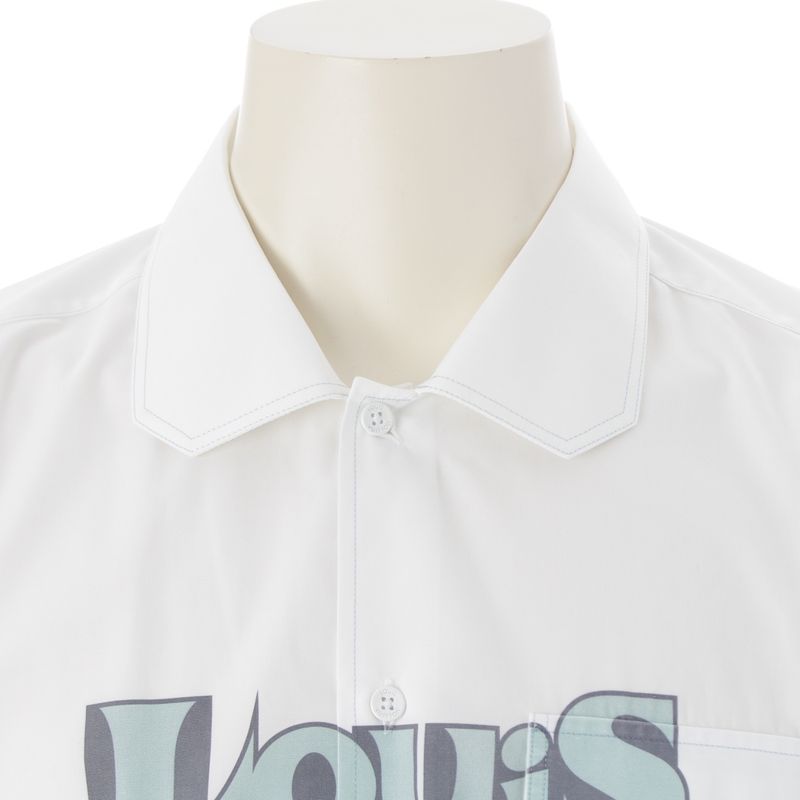 Louis Vuitton Logo Graphic Short Sleeve Shirt Top