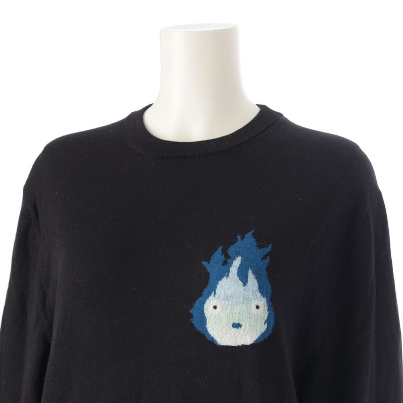 Loewe Studio Ghibli Wool Knit Sweater Black S