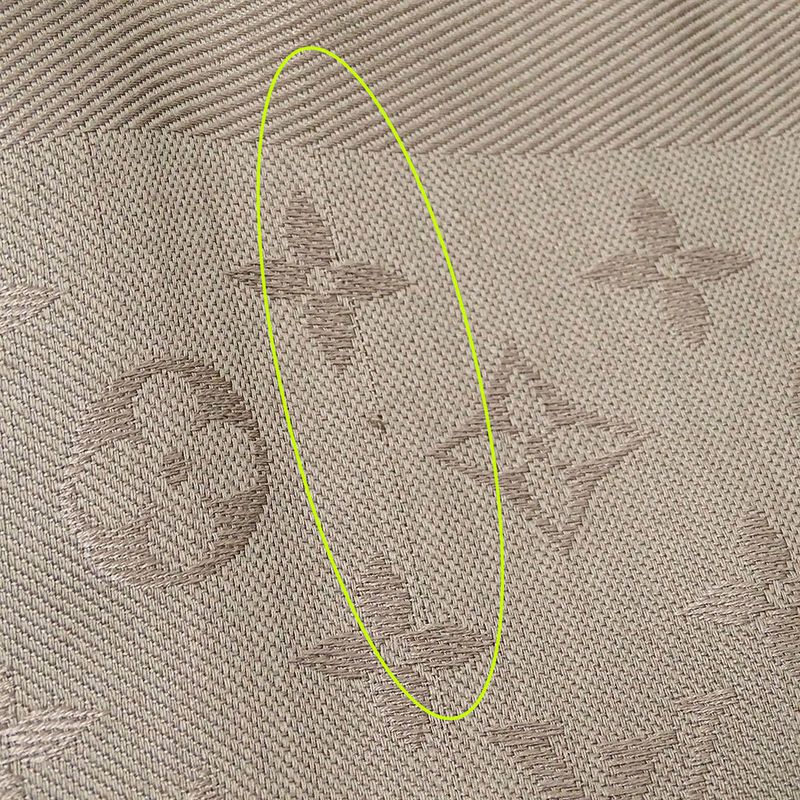 Louis Vuitton Muffler Shawl Silk Wool Shawl Monogram Verone Scarf