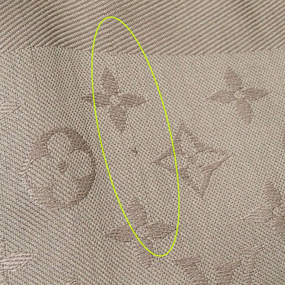 Louis Vuitton Muffler Shawl Silk Wool Shawl Monogram Verone Scarf